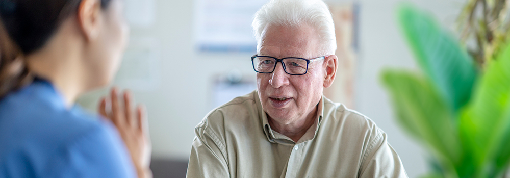 Doctor and Patient Near 55+ Communities