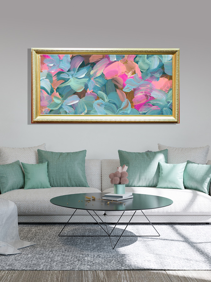 Home interior with Furnishings