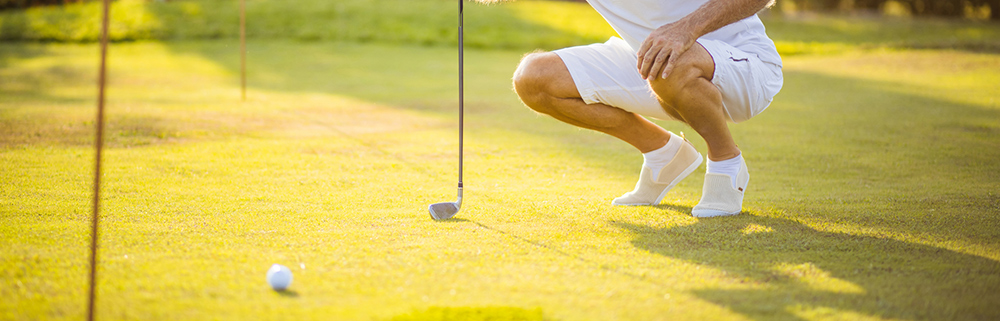 Man on Golf Course